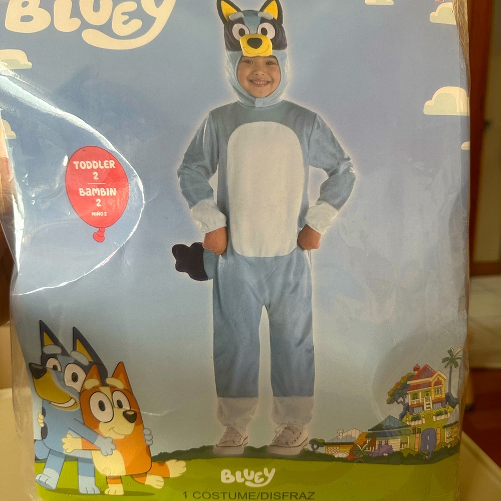 Bluey Toddler 2-3T Costume set